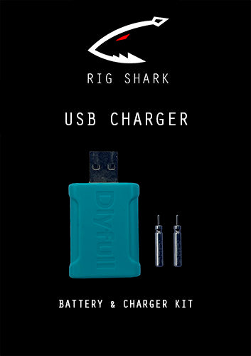 Rig Shark™ Battery Charger + 2 x Rechargeable Batteries